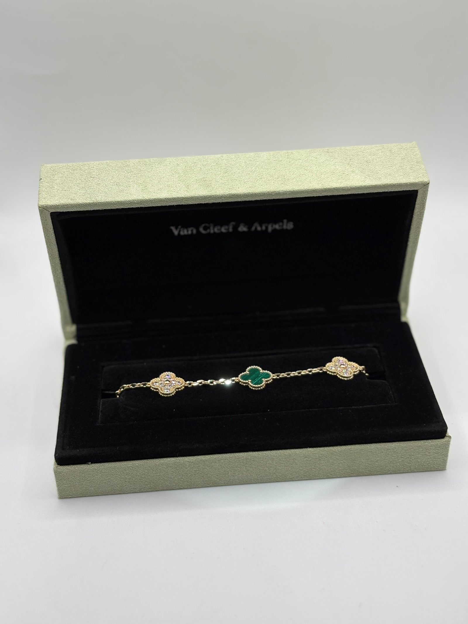 Van Cleef Oro Amarillo Verde