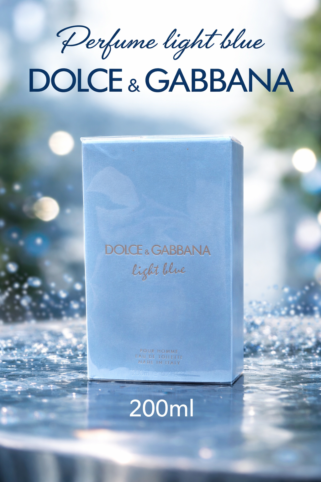 Perfume Dolce & Gabbana Light Blue 200ml