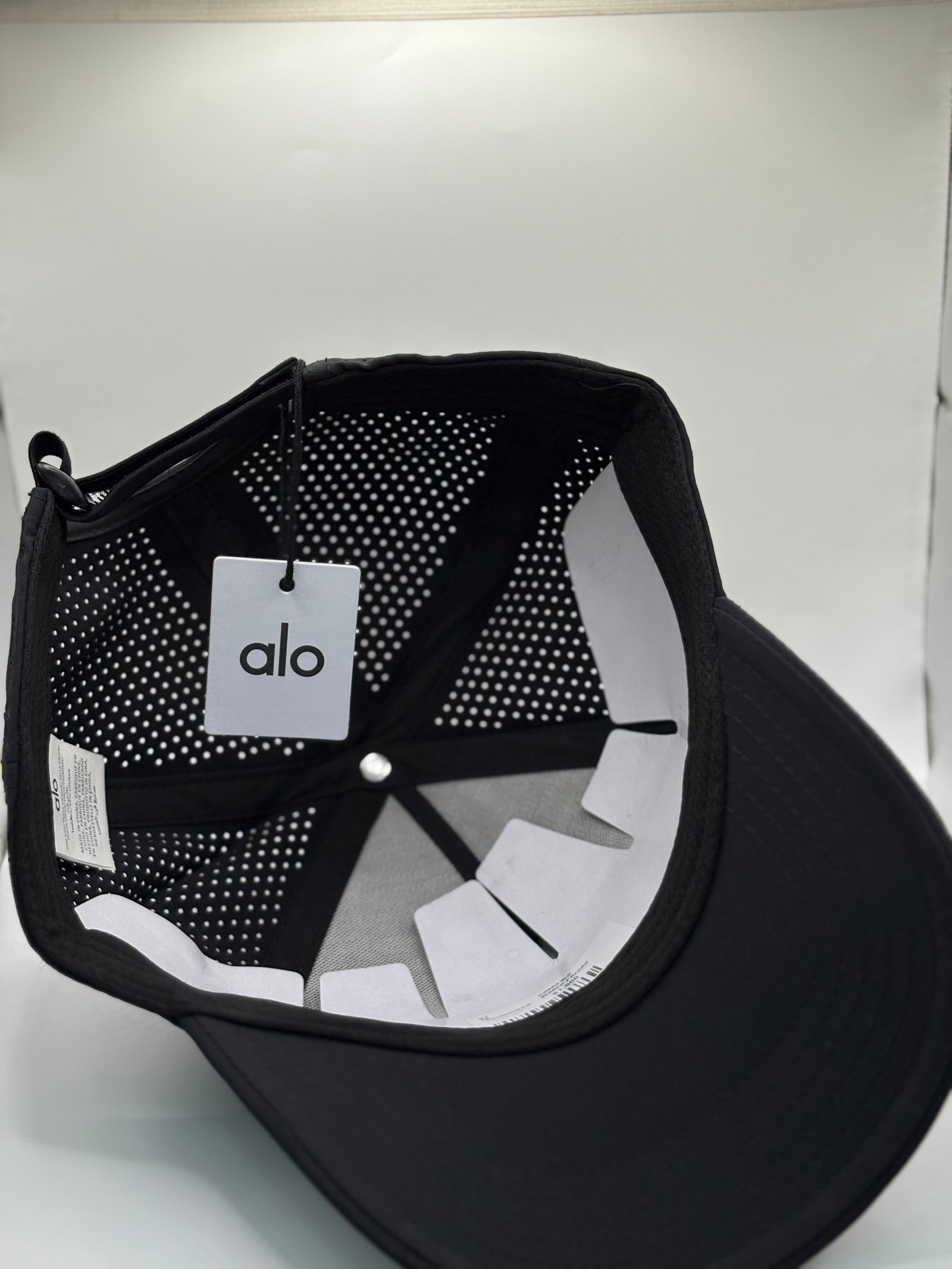 Gorra ALO Blanco y negro - foto 5