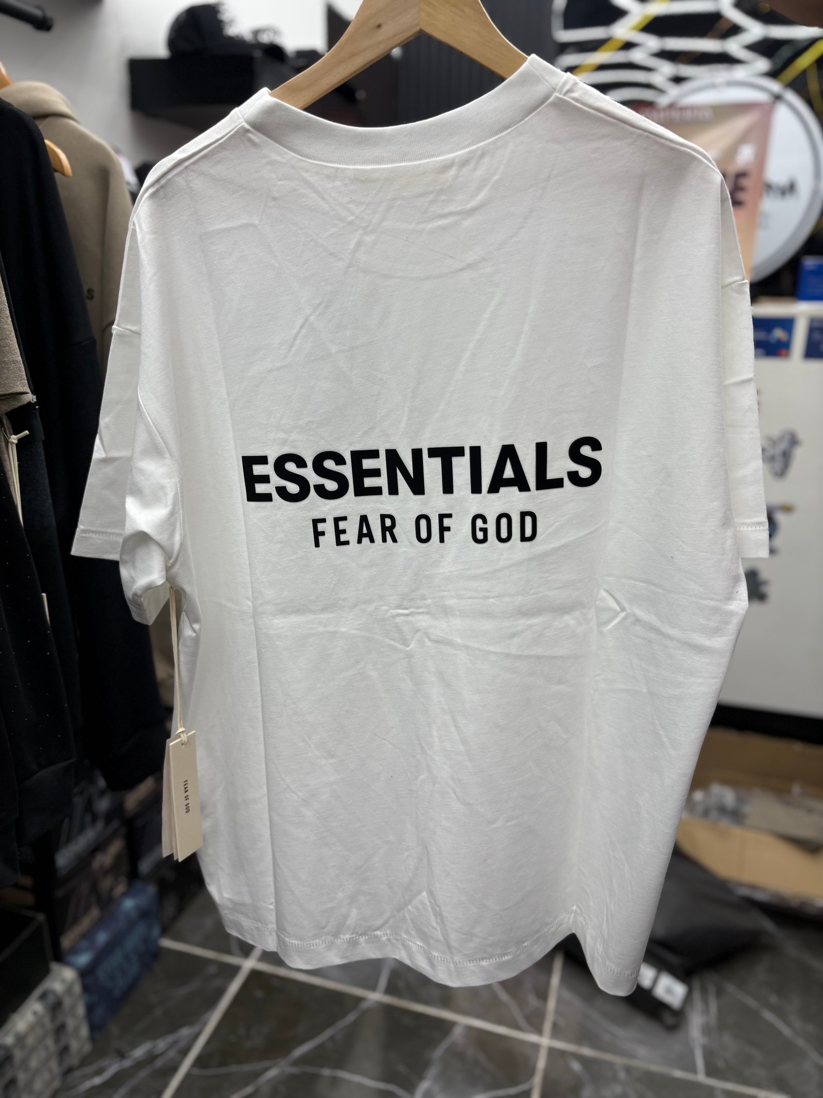 Playera Essentials Blanco - foto 2