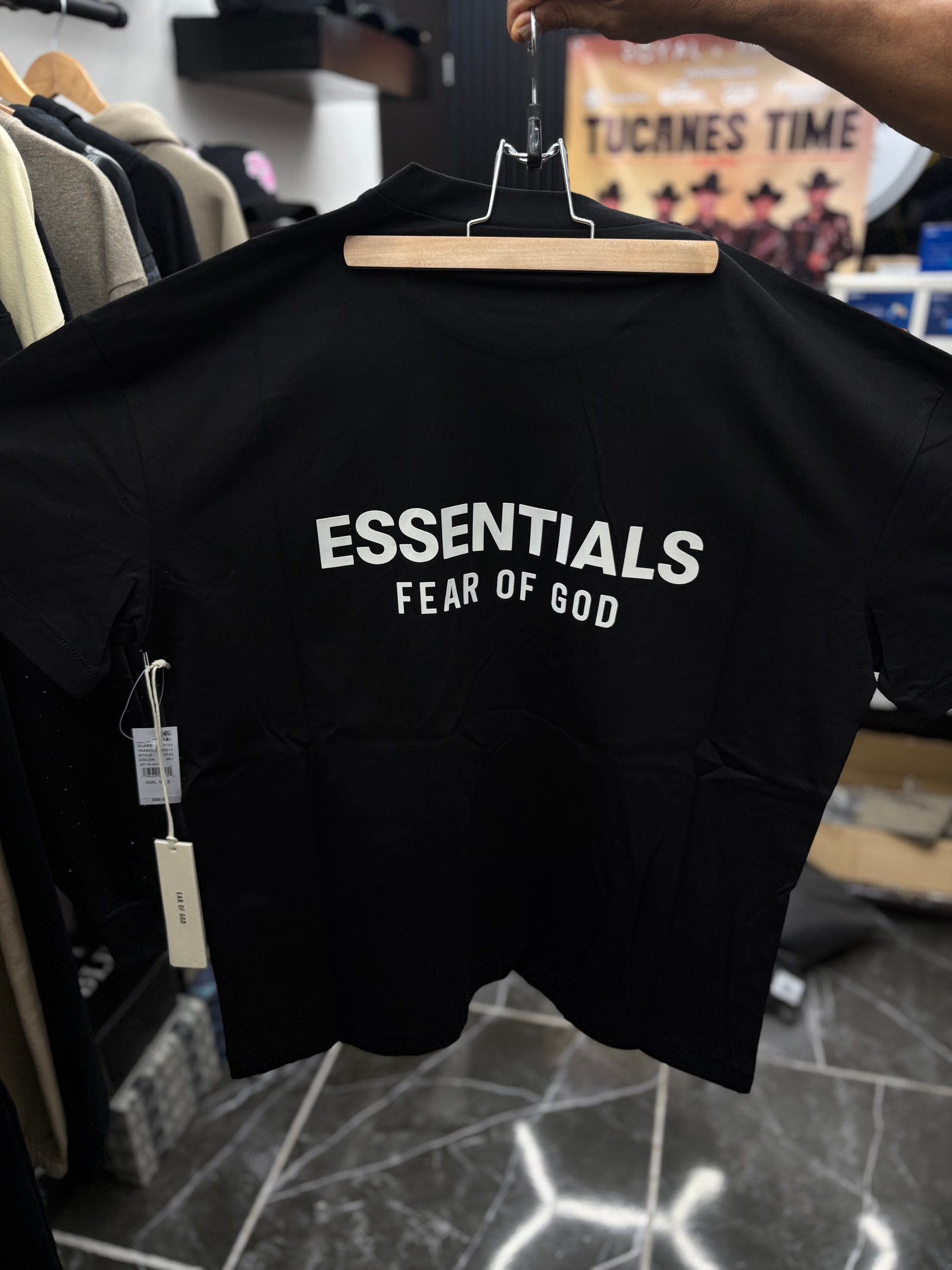 Playera essential Black - foto 2