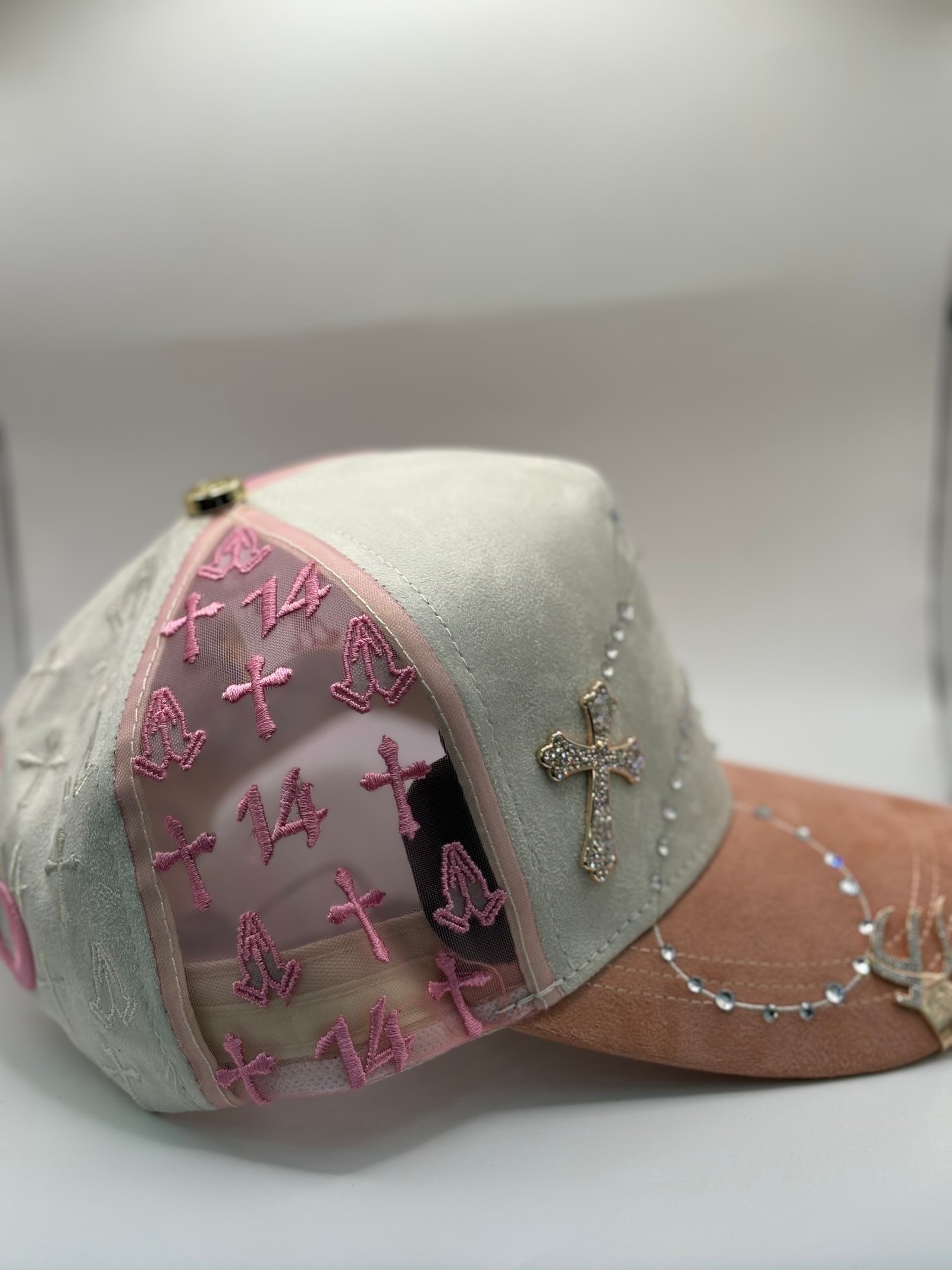 Jc Caps 14-14 white & Pink - foto 2